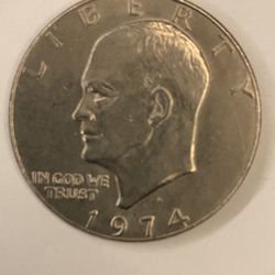 1974 Eisenhower Dollar 