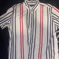 Tommy Hilfiger Collar Shirt Classic Fit Size XL 