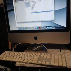 Apple All In One Computer, Keyboard And Mouse