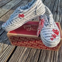 Vans × CdG Custom Low Tops