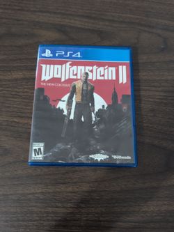 PlayStation 4 PS4 Wolfenstein II