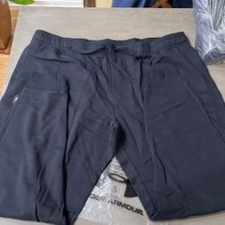 Men’s Under Armour 4XLT Rival Fleece Jogger Black 