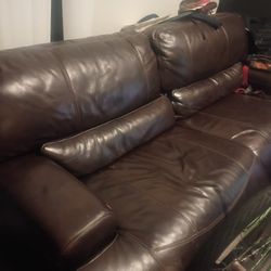 Leather Couch
