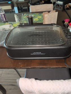 Power Grill . Smokeless Grill