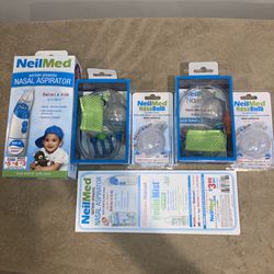Neilmed Nasal Aspirator, Battery Operated, Babies & Kids
