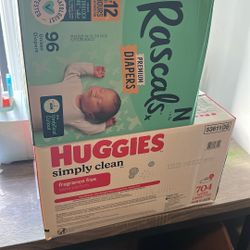 newborn diapers and wipes