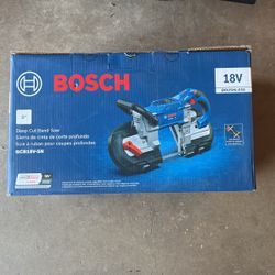 Bosch deep cut Bandsaw 18 V
