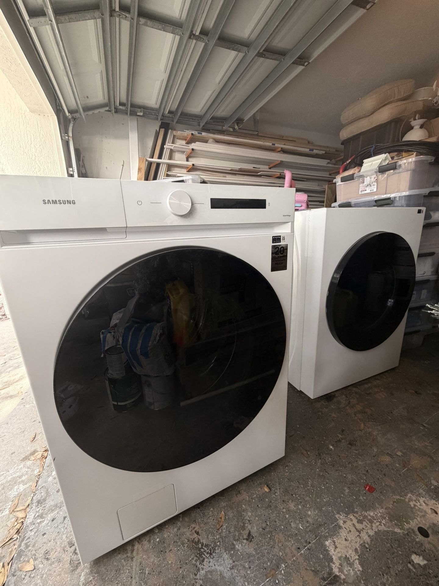 Samsung Stacking Dryer Washing