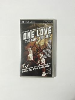 One Love: The Game. The Life. (Sony PSP UMD Video) Complete & Tested 