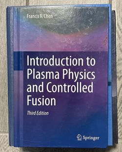 Into To Plasma Physics And Controlled Fusion