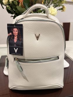 Vanessa Williams Authentic White Backpack Purse