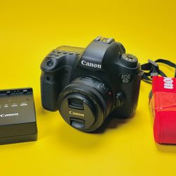 Canon EOS 6D W/ EF 50mm 1.8 STM lens