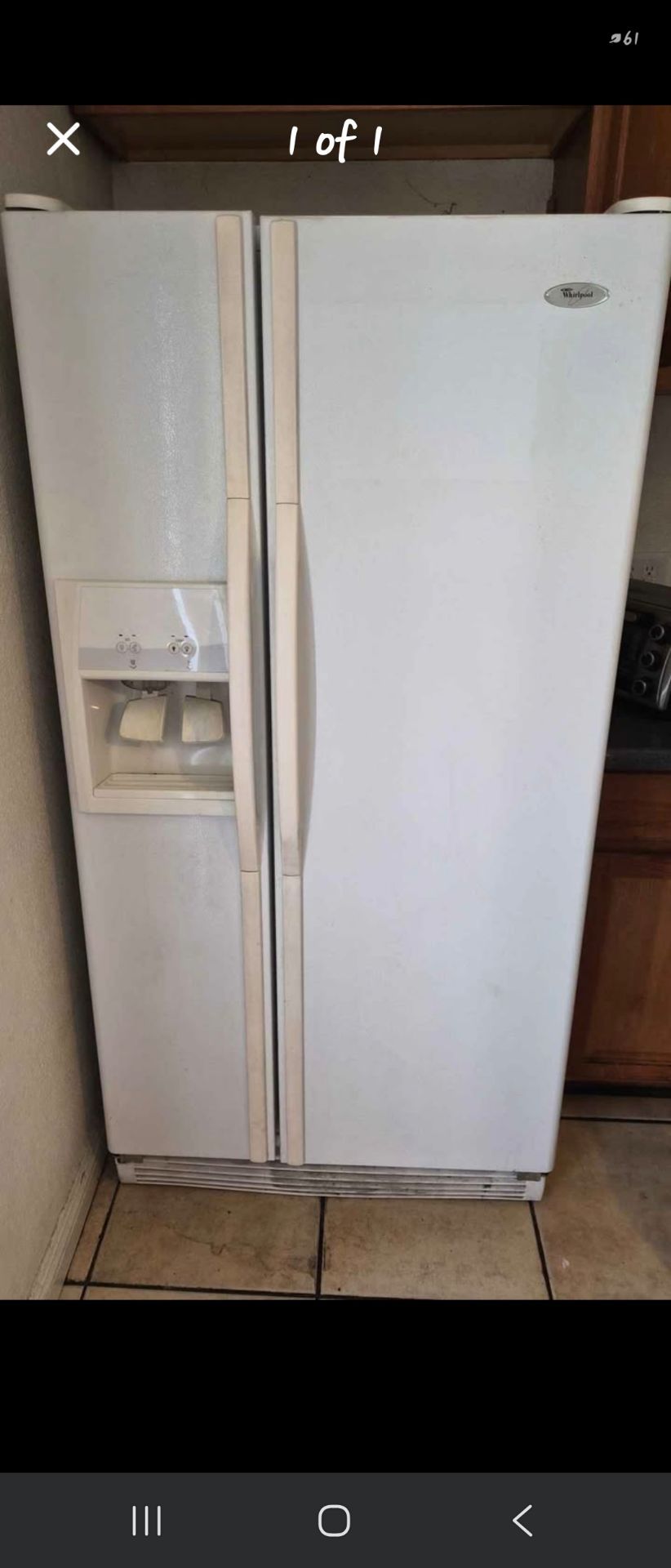 Whirlpool fridge