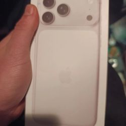 IPhone 17 Pro Max silver 256GB Unlocked brand new