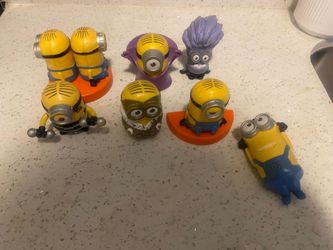 Minions McDonald's Happy Meal Toy Figures Set