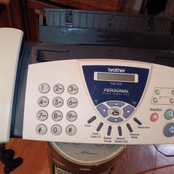 BROTHER{plain paper fax machine}model#FAX-586