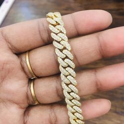 10KT DIAMOND BRACELET W/6.15ct Diamonds