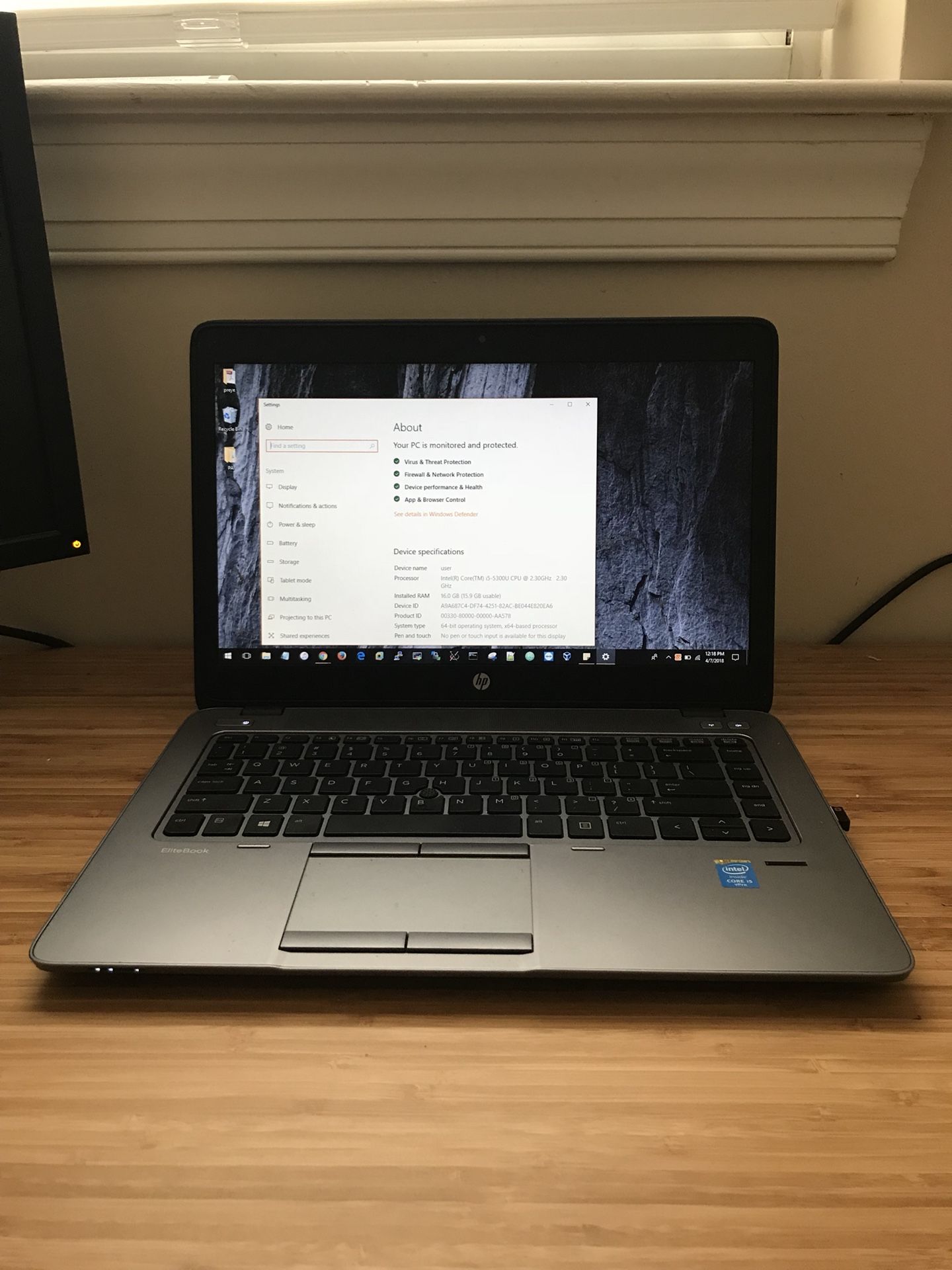 HP Elitebook 840 14”