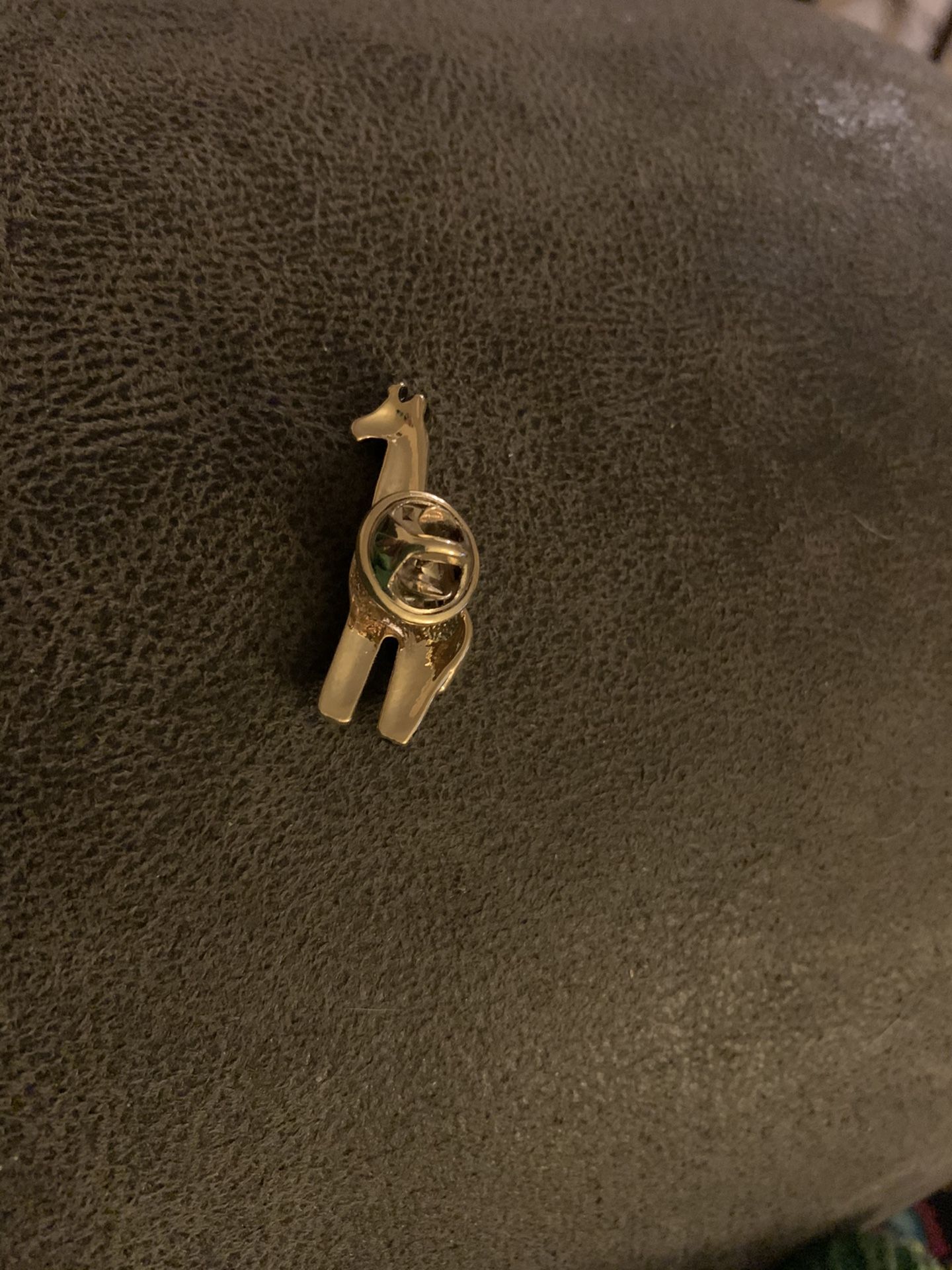 Giraffe Pin Or Tie Clasp (new) Very Nice