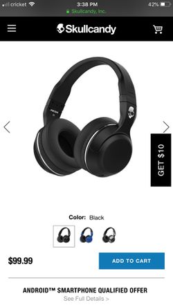 skullcandy Bluetooth headphones hesh 2