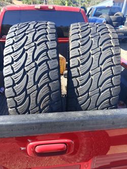 35x12.50R17 Axiom Tread Wright All Terrain Tires (2)