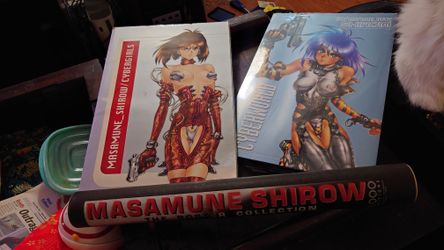 Masamune Shirow The Poster Collecion Cybergirls Cyberworld