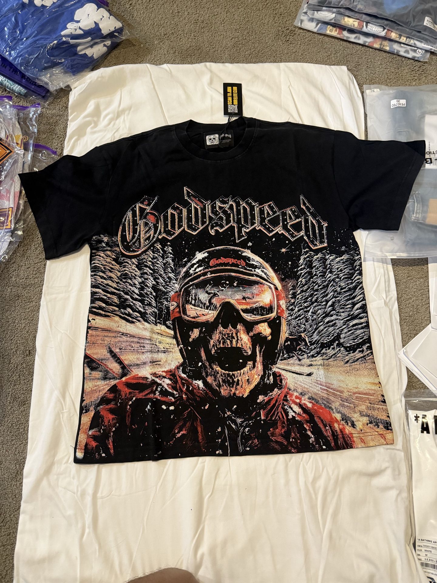 God speed tee shirt