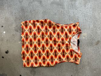 Sheer 70s tank top