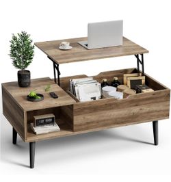 New Lift top Wooden Coffee Table with Storage Shelf