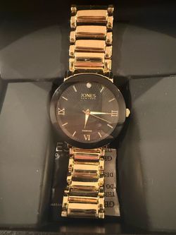 Jones New York Diamond Watch Gold-Tone