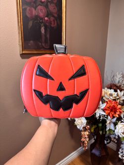 Pumpkin Halloween purse
