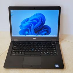 Dell Latitude Laptop, 14" FHD 1080P, Intel Core VPro ,SSD, USB-C ,HDMI, Windows 11 Pro - Excellent Condition -Very  Fast and Durable 