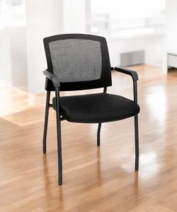 OFM Mesh-Back Fabric Seat 4-Leg Guest Chair (New In Box) – $150 OBO 📦 Florida