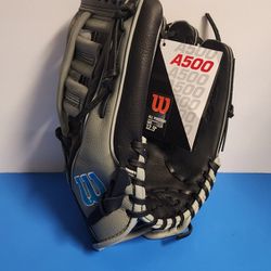 Wilson A500 Leather Baseball Glove (NWT)
