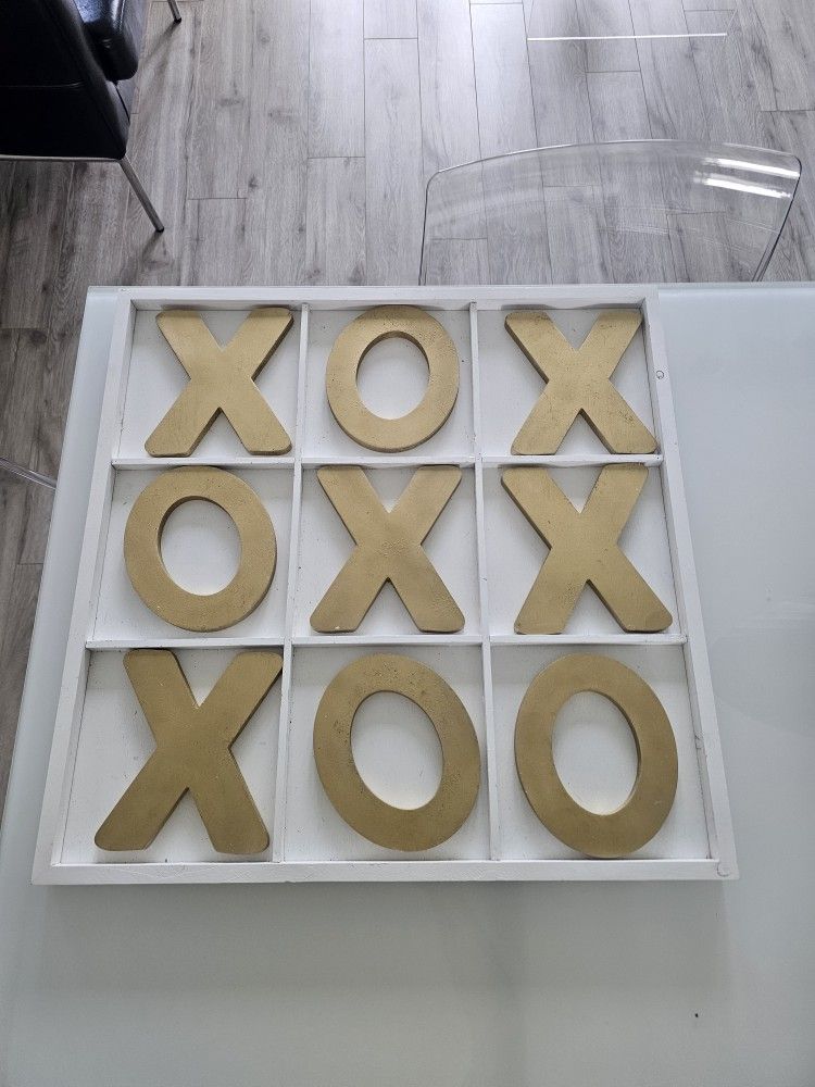 Giant Tic-Tac-Toe Game