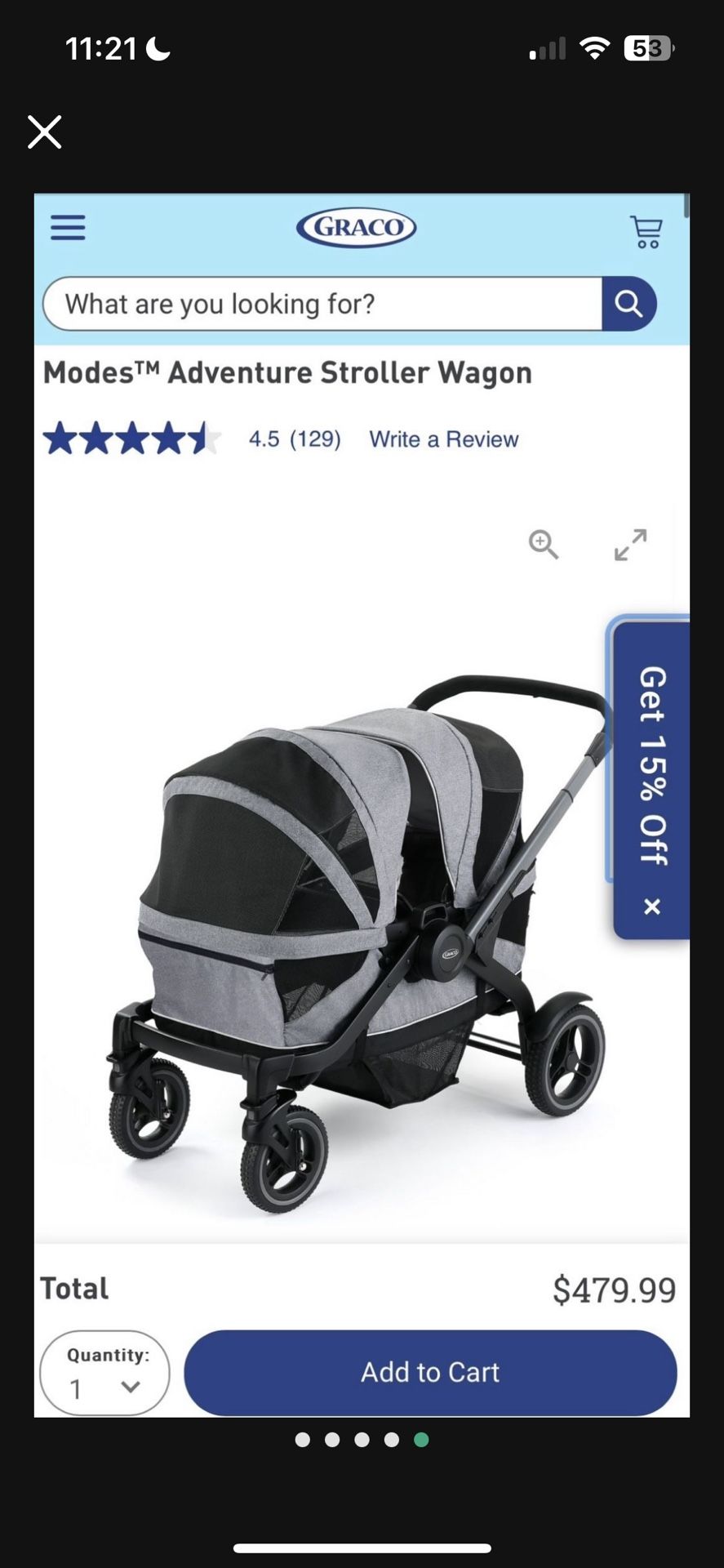Graco Modes Adventure Stroller Wagon 