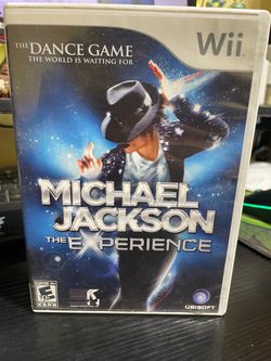 Michael Jackson The Experience Nintendo Wii CIB Complete Manual Tested Works