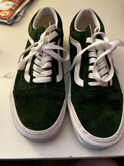 Vans Dark Green Size 8 women’s 6.5 men’s