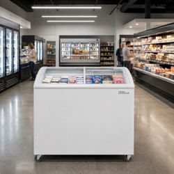 Glass Door Freezer