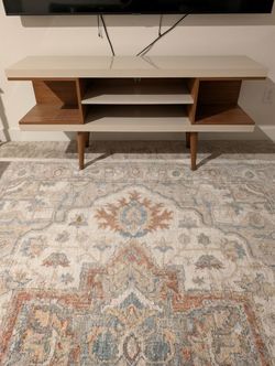 Mid-Century Modern Two-Tone TV Stand / Console