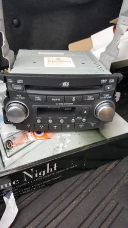 2004 2005 2006 Acura TL Radio 6 Disc CD Player Changer