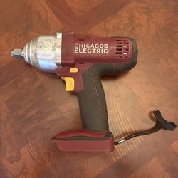 🔧 Chicago Electric 1/2” Cordless Impact Wrench (Tool Only)