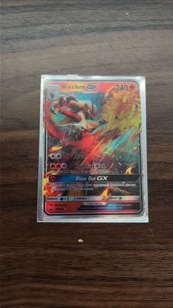 2018 Pokemon Sun & Moon Celestial Storm 28 Blaziken GX
