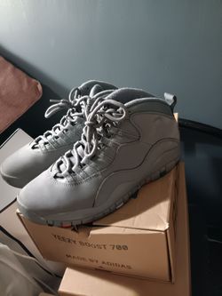 Air Jordan 10 Cool Grey Sneakers