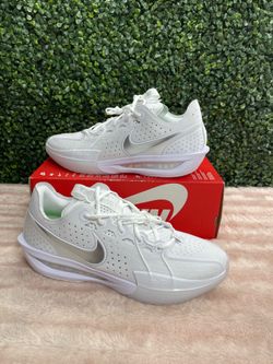 Men's Size 10 and size 12 - Nike Air Zoom GT Cut 3 TB White Metallic Silver IB4458-100 NEW