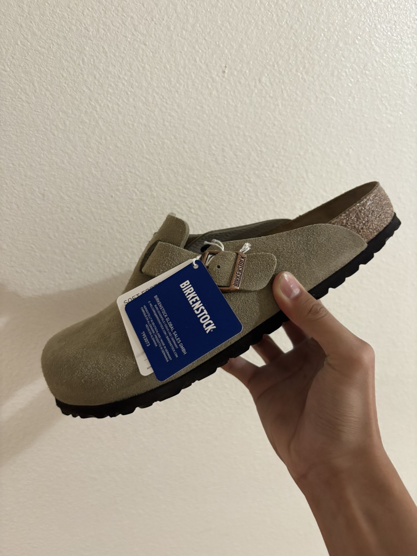 Birkenstock Boston Soft Footbed Clog Taupe