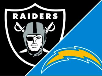 4 Chargers vs. Raiders Tickets + Parking Pass– Aisle Seats – Section 123 – SoFi Stadium