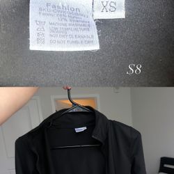 BBL jacket xs black