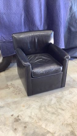 Black Leather Chair - Free