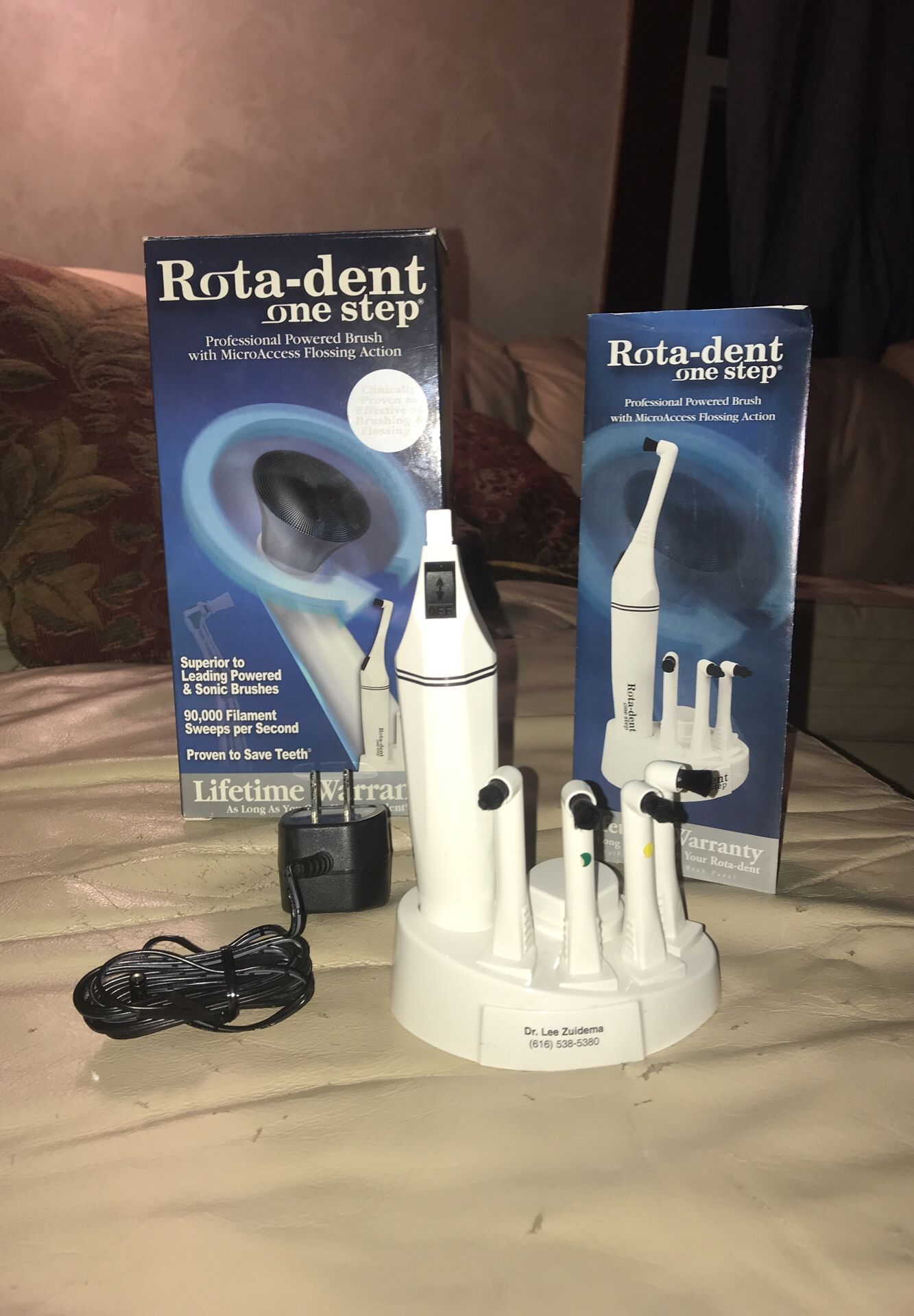 ROTA-DENT, ONE STEP ELECTRIC TOOTHBRUSH